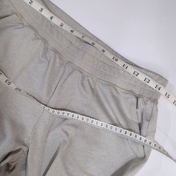 Zyia Womens Pants Medium Gray Joggers Oatmeal Gray 28" Inseam - Picture 6 of 8